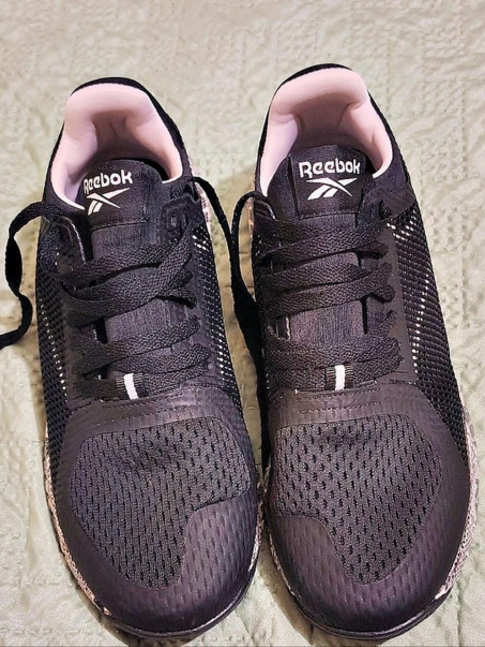 Reebok Women's Athletic Sneakers US 9 Black & White